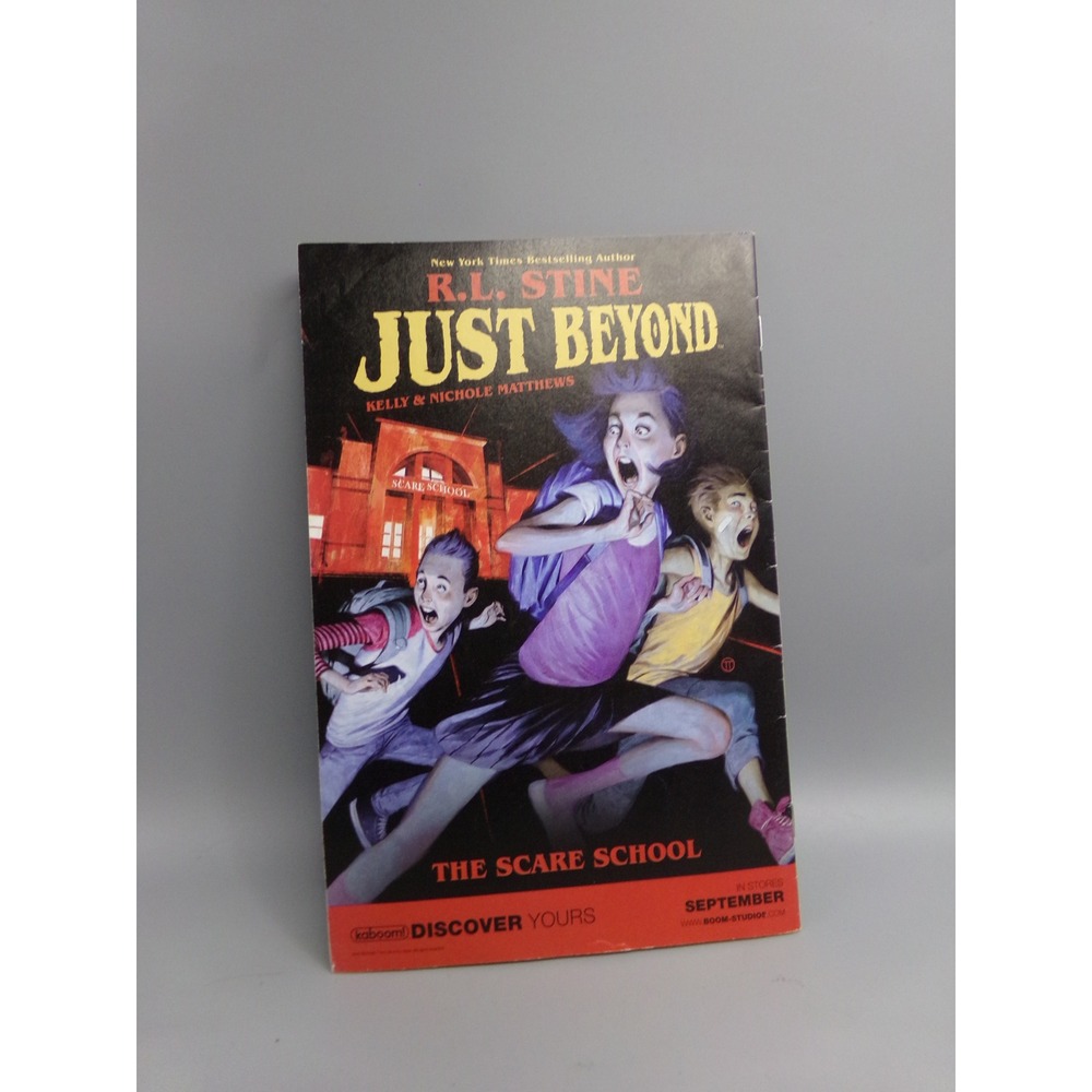 RL Stine Just‎ Beyond The Scare School Comic Book Kaboom Studios